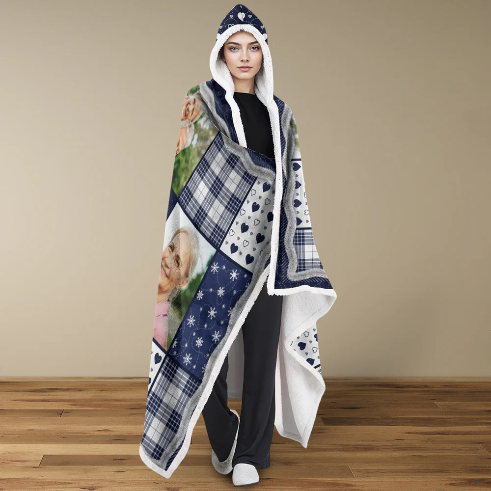 When You Really Miss Me - Personalized Custom Hooded Blanket - Image 4