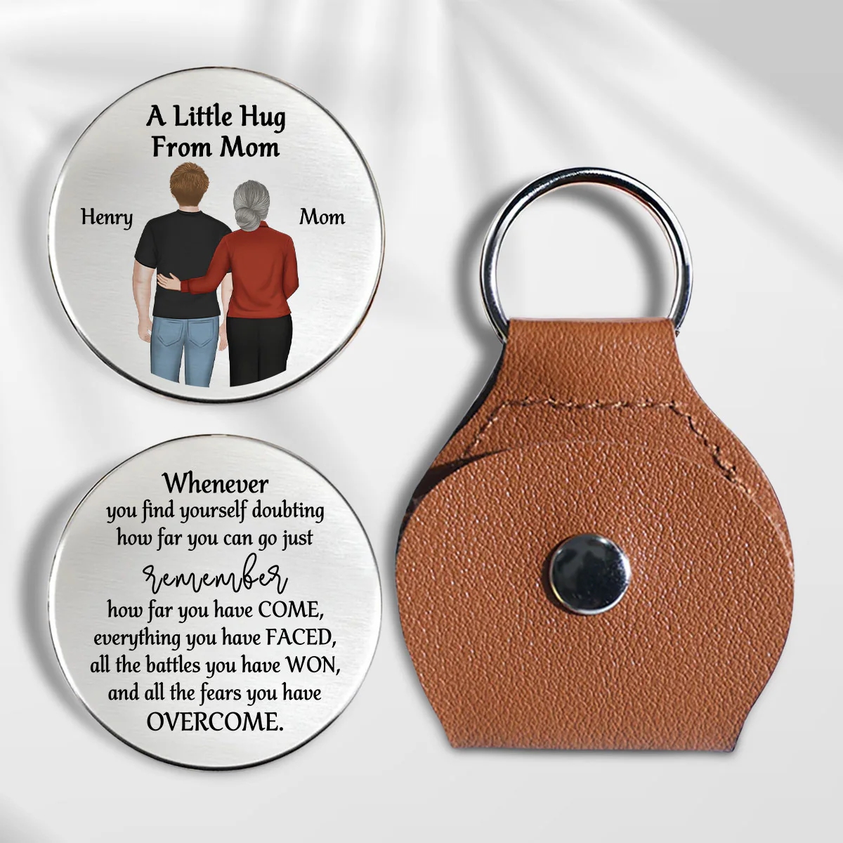 Whenever You Find Yourself Doubting - Personalized Custom Pocket Hug