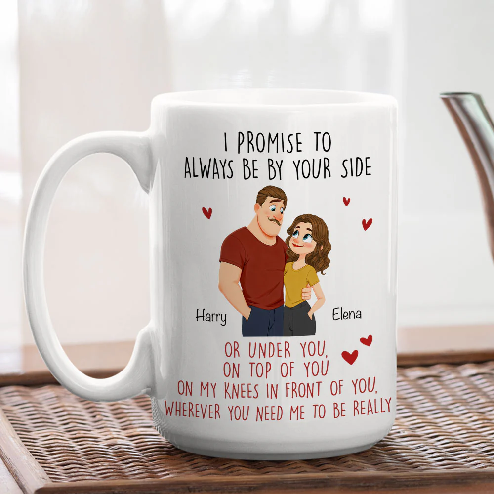 Whenever You Need Me - Personalized Custom Coffee Mug - Image 5