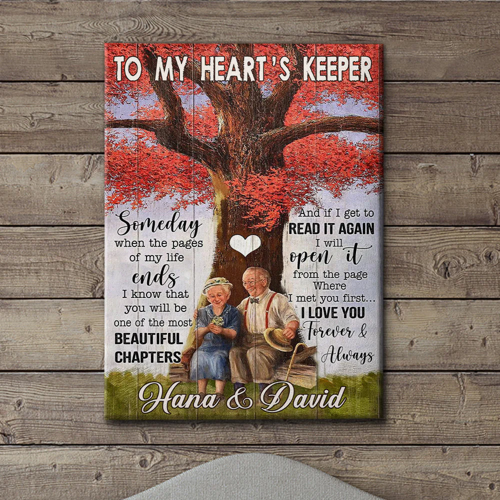 Where I Met You First - Personalized Custom Canvas - Image 2