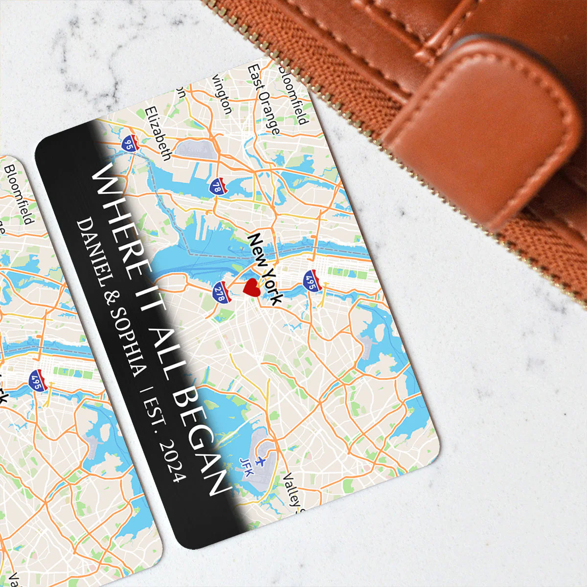 Where It All Began - Personalized Custom Wallet Card - Image 3