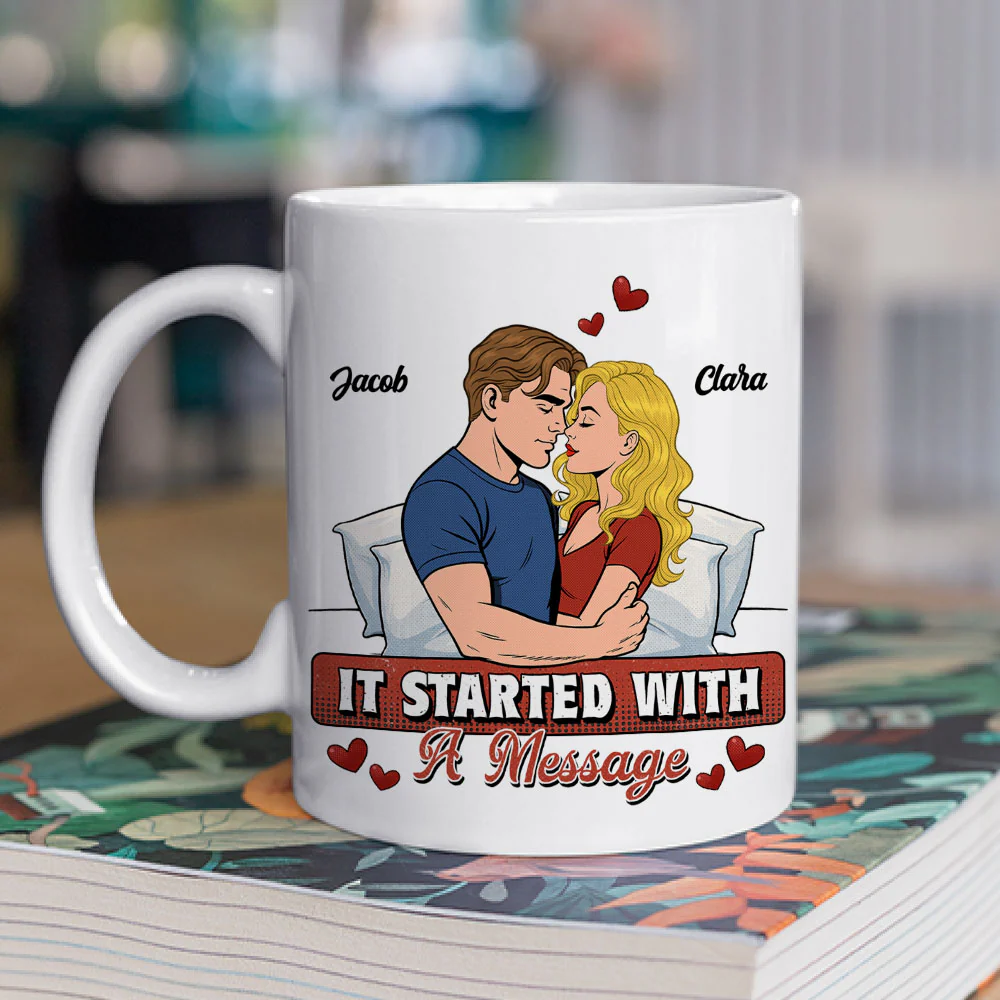 Where It Started - Personalized Custom Coffee Mug - Image 3