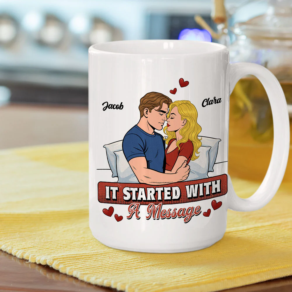 Where It Started - Personalized Custom Coffee Mug - Image 5