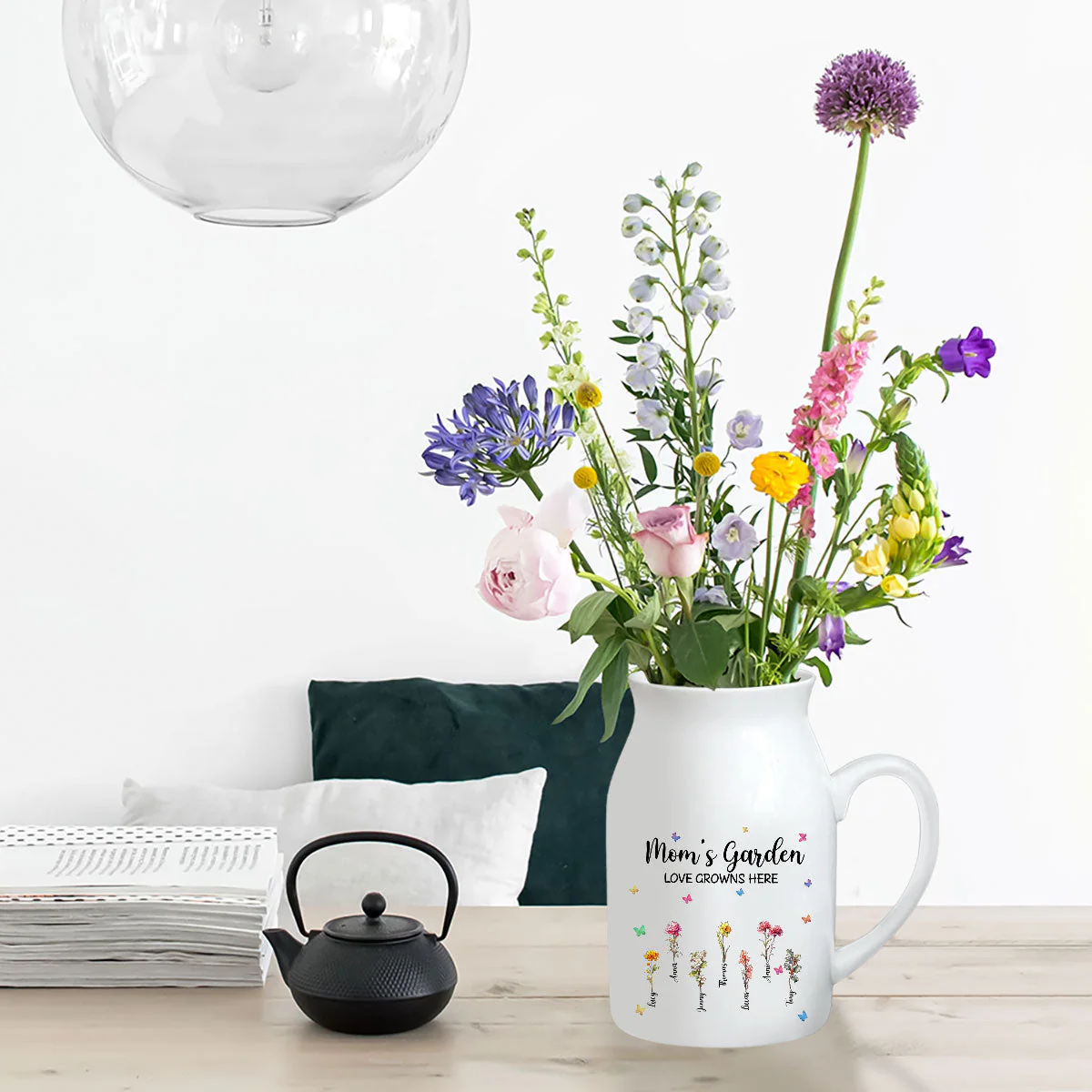 Where Love Grows - Personalized Custom Home Decor Flower Vase - Image 6