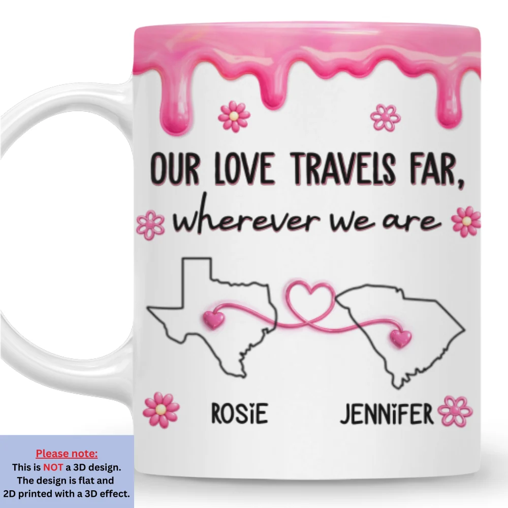 Wherever We Are - Personalized Custom Coffee Mug - Image 7