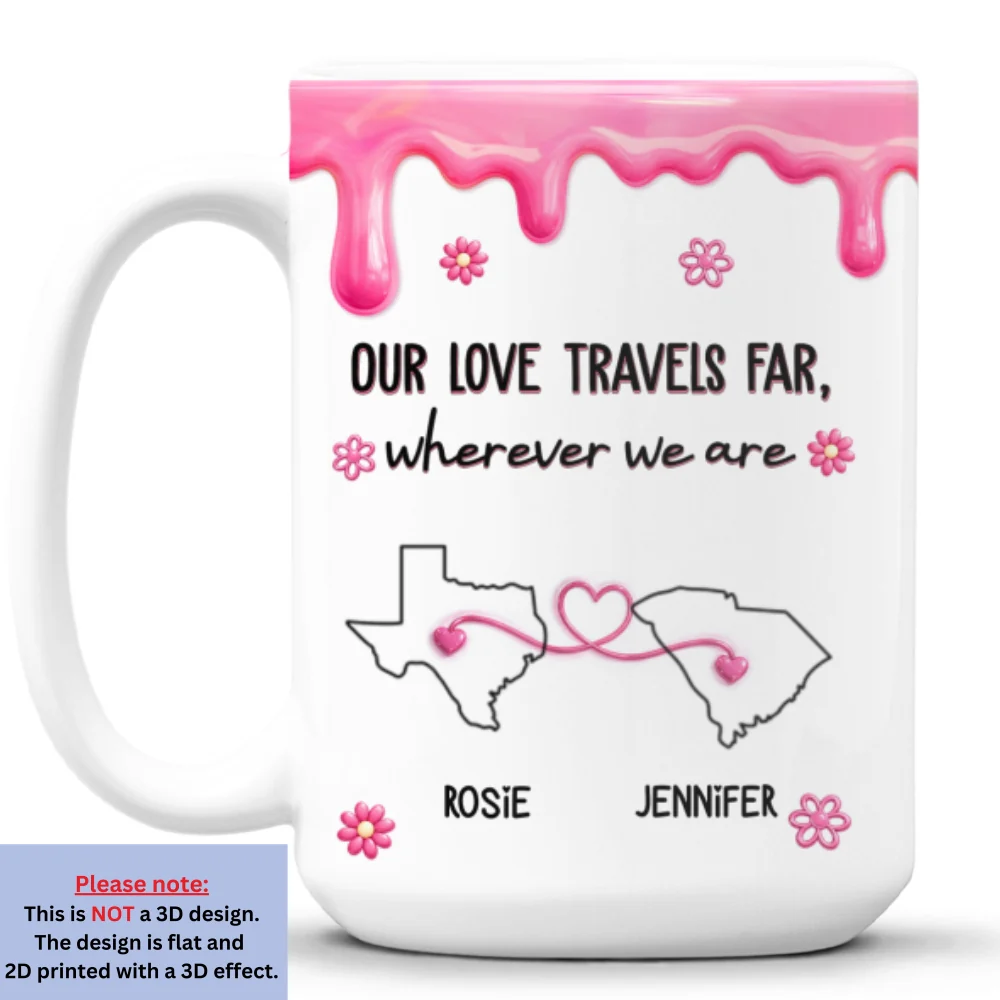 Wherever We Are - Personalized Custom Coffee Mug - Image 8