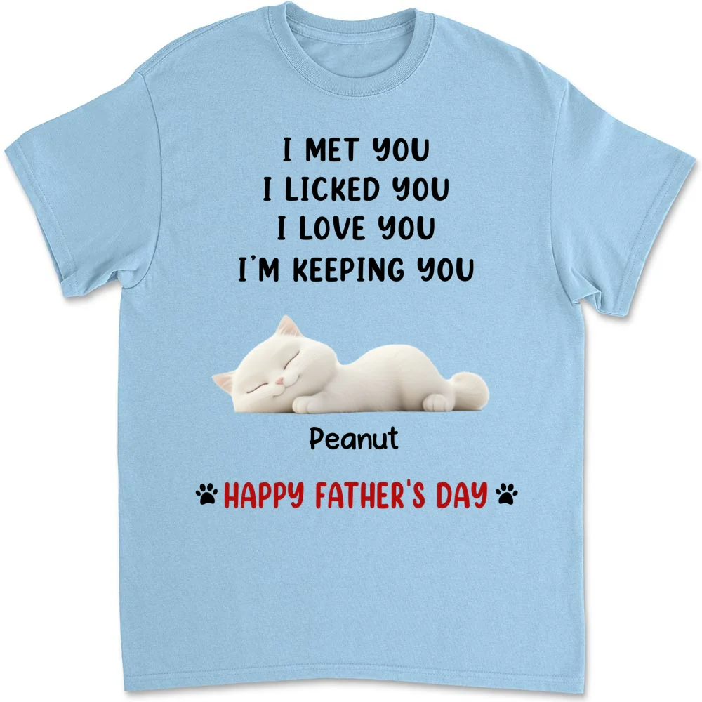 White Ver We Licked And Love You Ver Cat - Personalized Custom Shirt - Image 10