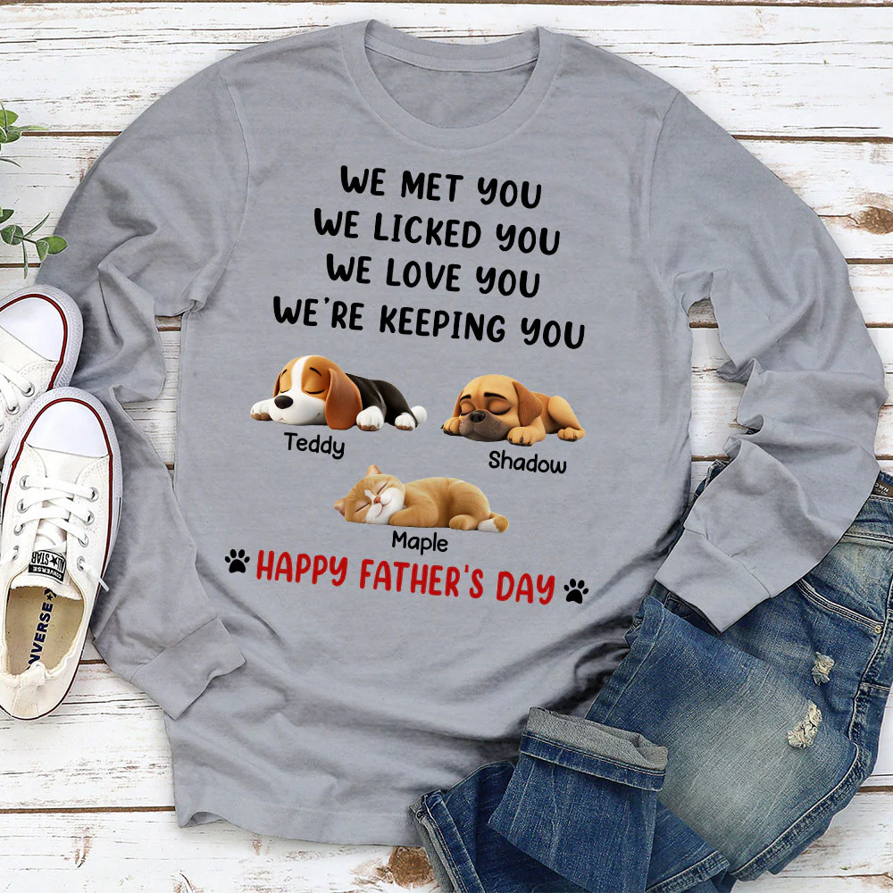 White Ver We Licked And Love You Ver Pet - Personalized Custom Shirt - Image 5