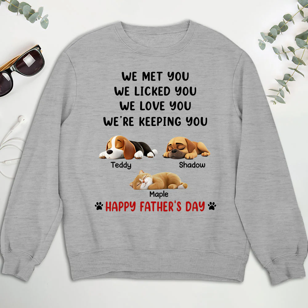 White Ver We Licked And Love You Ver Pet - Personalized Custom Shirt - Image 6