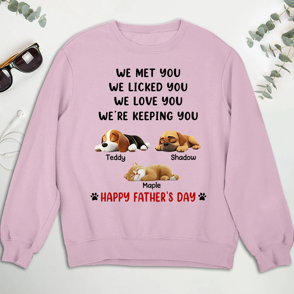 White Ver We Licked And Love You Ver Pet - Personalized Custom Shirt - Image 7
