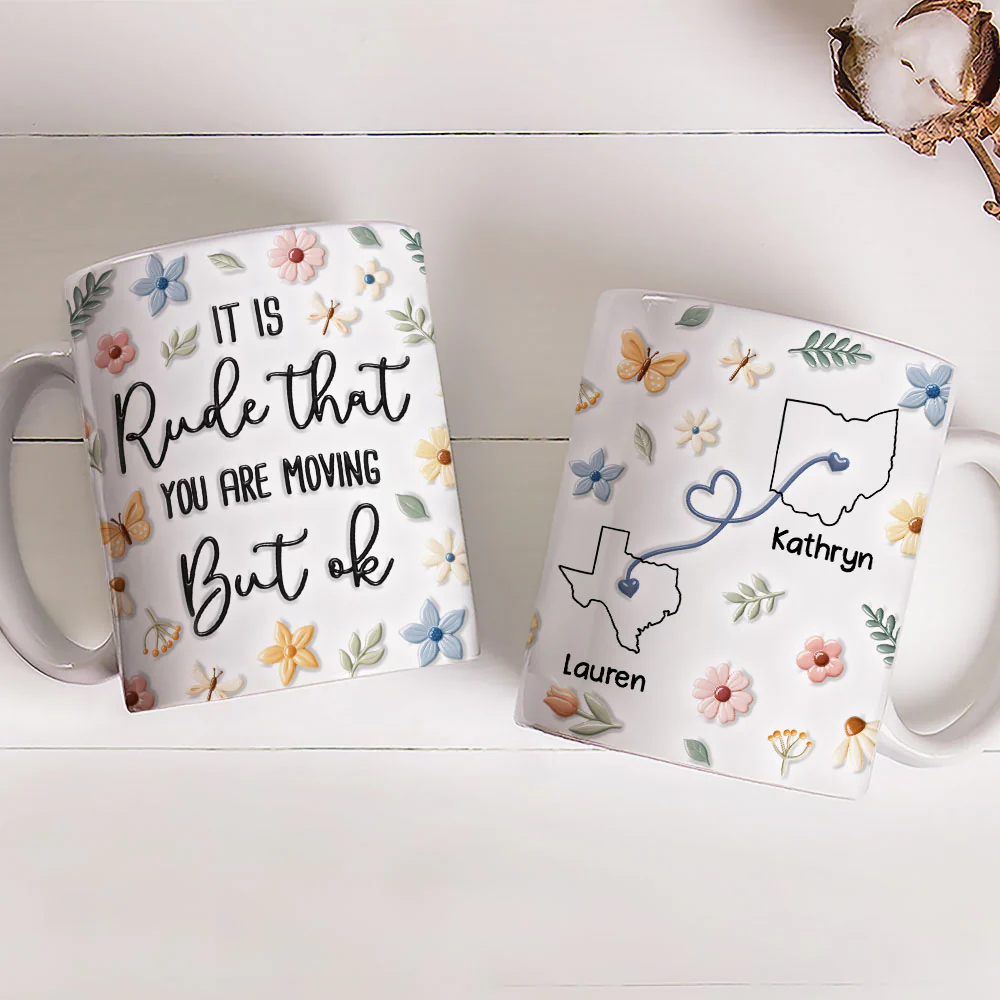 Who Allowed You To Move - Personalized Custom 3D Inflated Effect Mug - Image 3