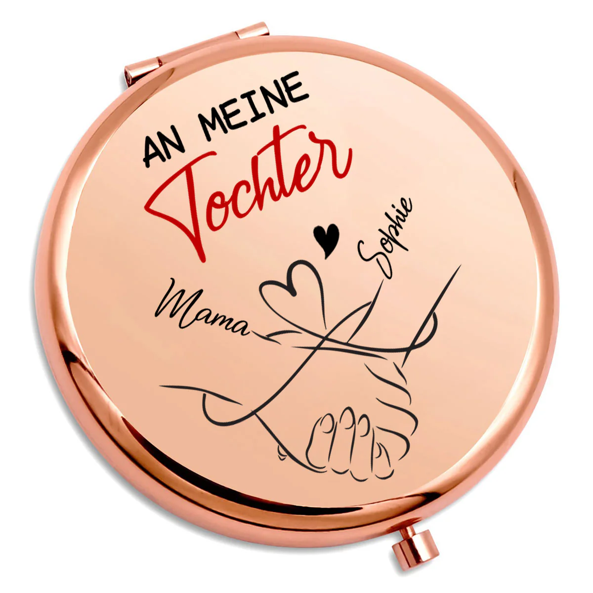 Wie Besonders Du Für Mich Bist - Individueller Taschenspiegel Mit Gravu - Image 2