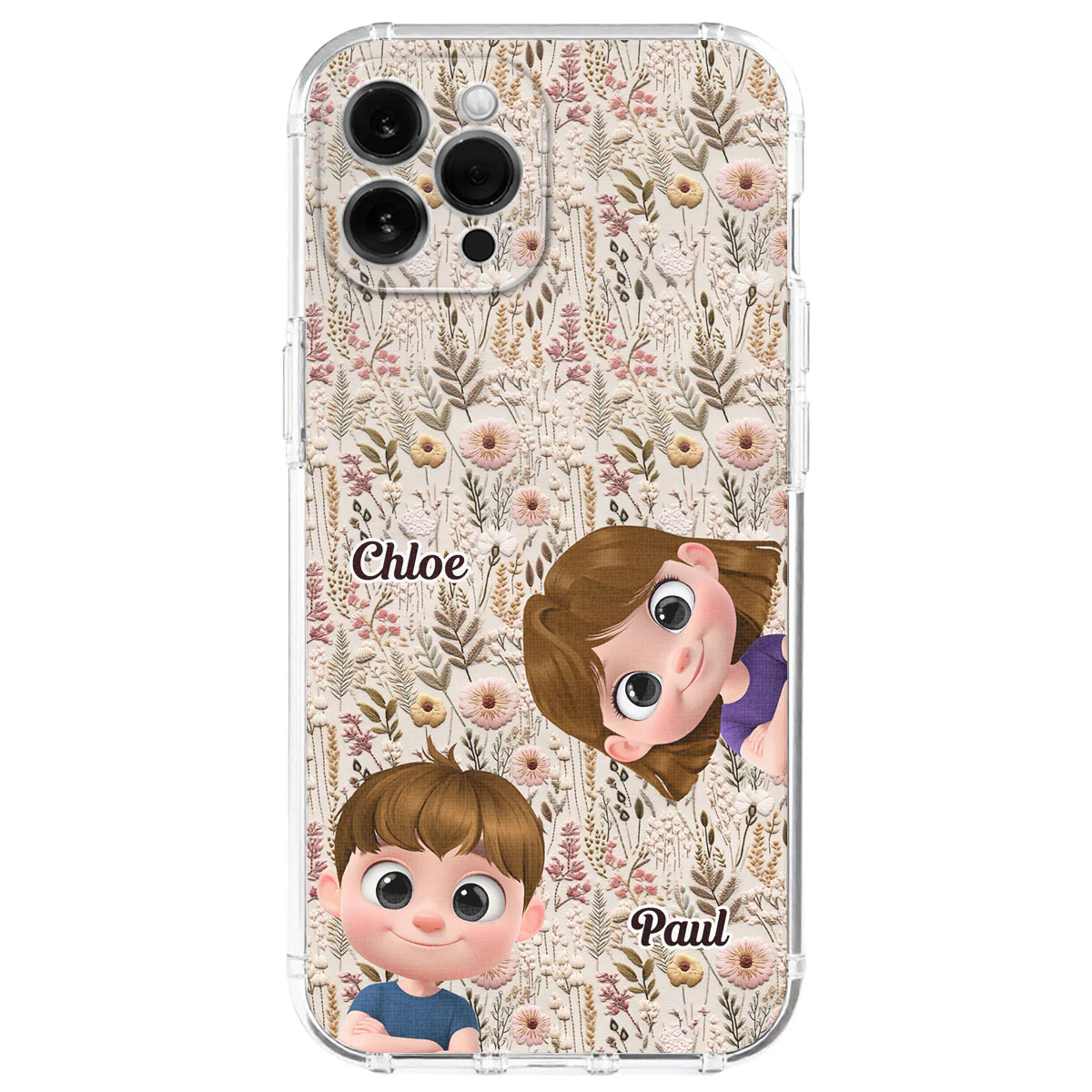 Wildflower Garden - Personalized Custom Phone Case