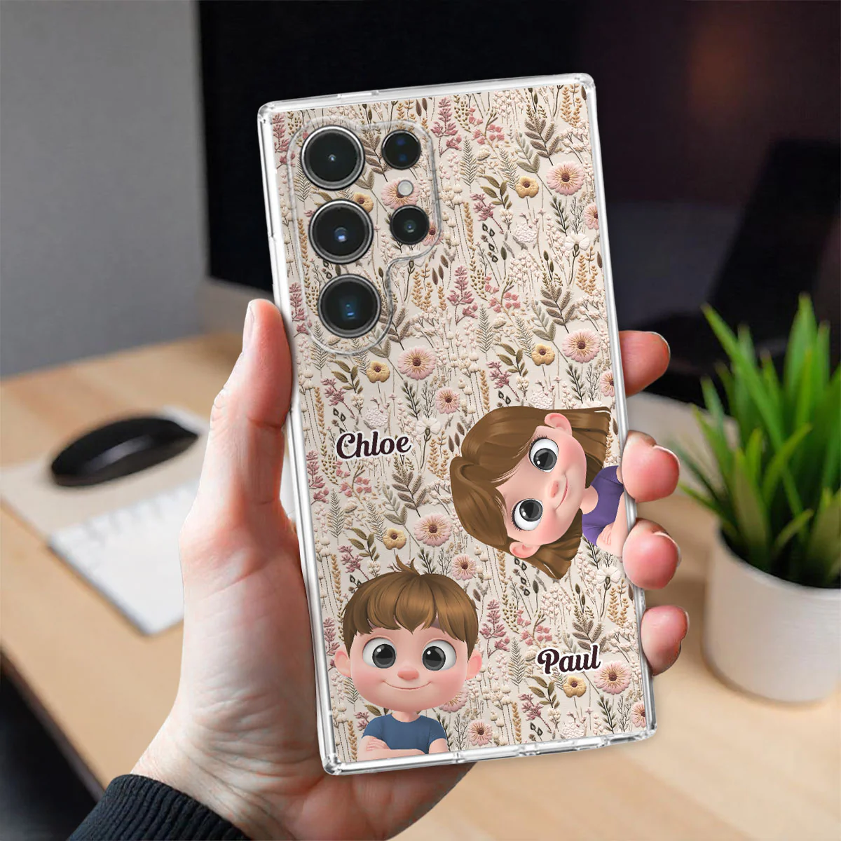 Wildflower Garden - Personalized Custom Phone Case - Image 4