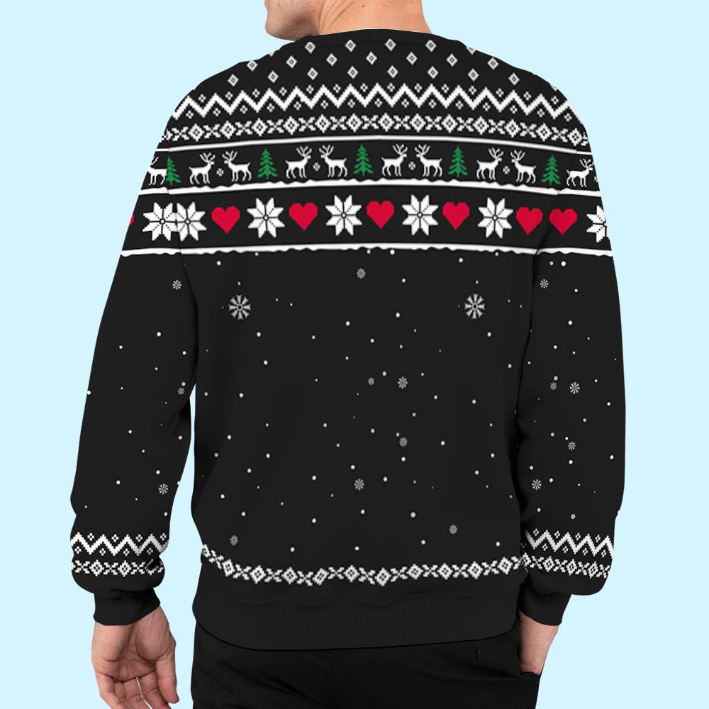 Winter Together - Personalized Custom All-Over-Print Sweatshirt - Image 5