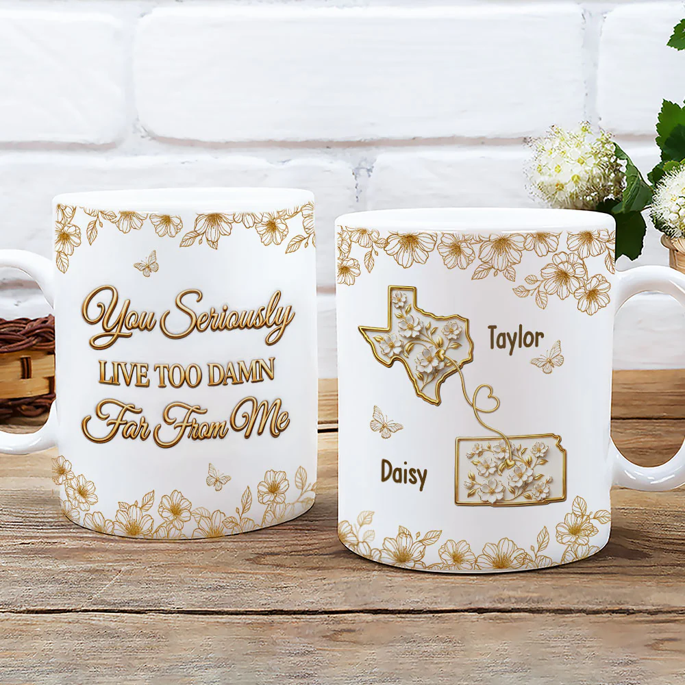 Wish You Closer - Personalized Custom 3D Inflated Effect Mug - Image 3