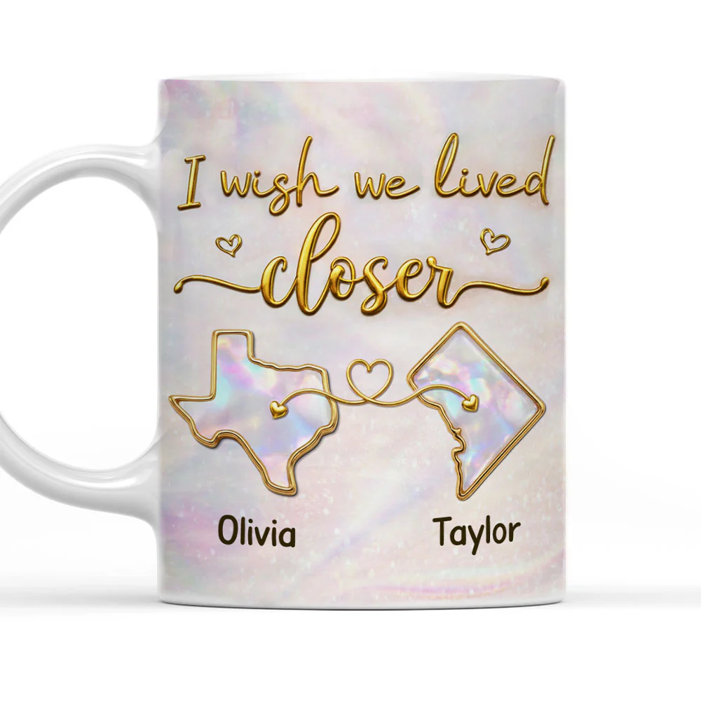 Wish You - Personalized Custom 3D Effect Mug