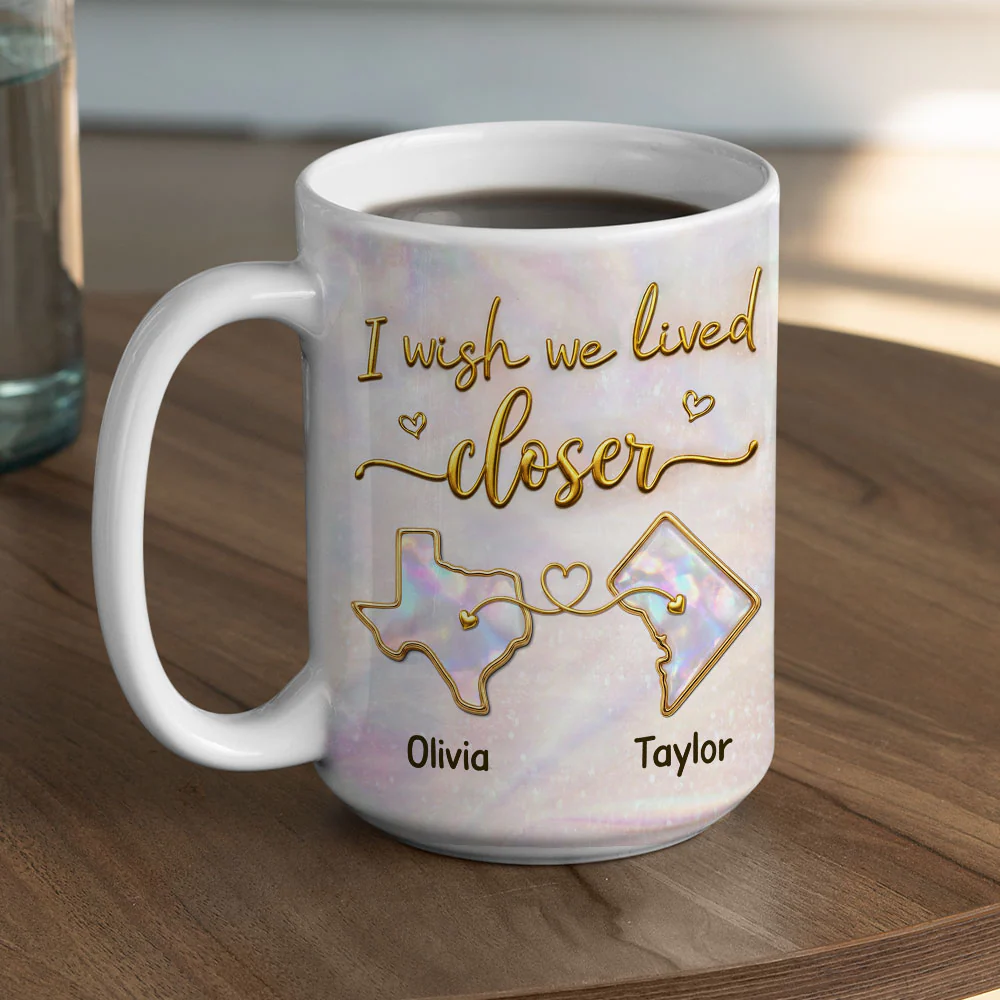 Wish You - Personalized Custom 3D Effect Mug - Image 4