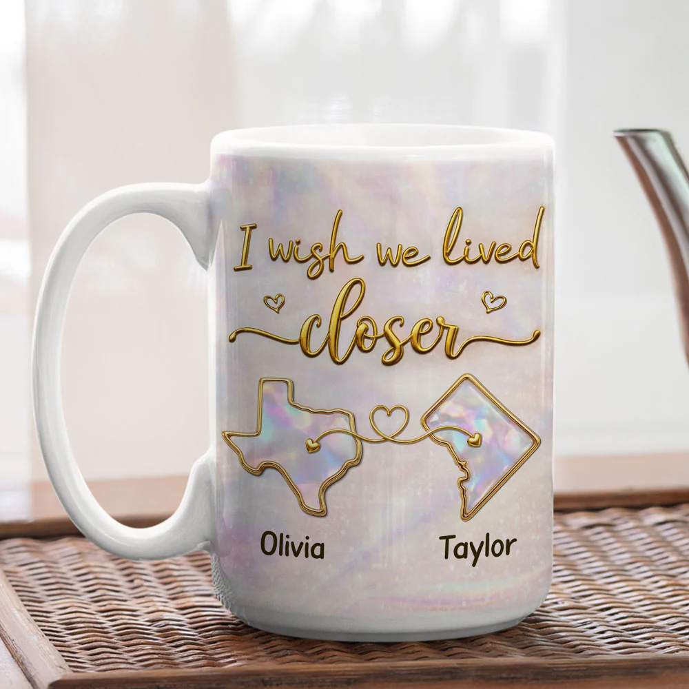Wish You - Personalized Custom 3D Effect Mug - Image 5