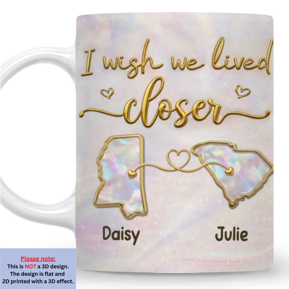 Wish You - Personalized Custom 3D Effect Mug - Image 7