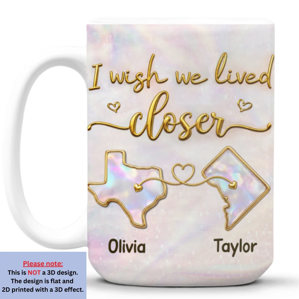 Wish You - Personalized Custom 3D Effect Mug - Image 8
