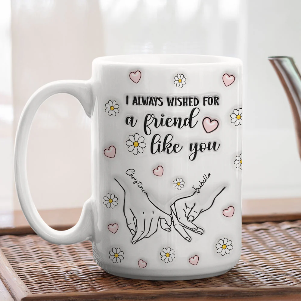 Wished For - Personalized Custom 3D Inflated Effect Mug - Image 5