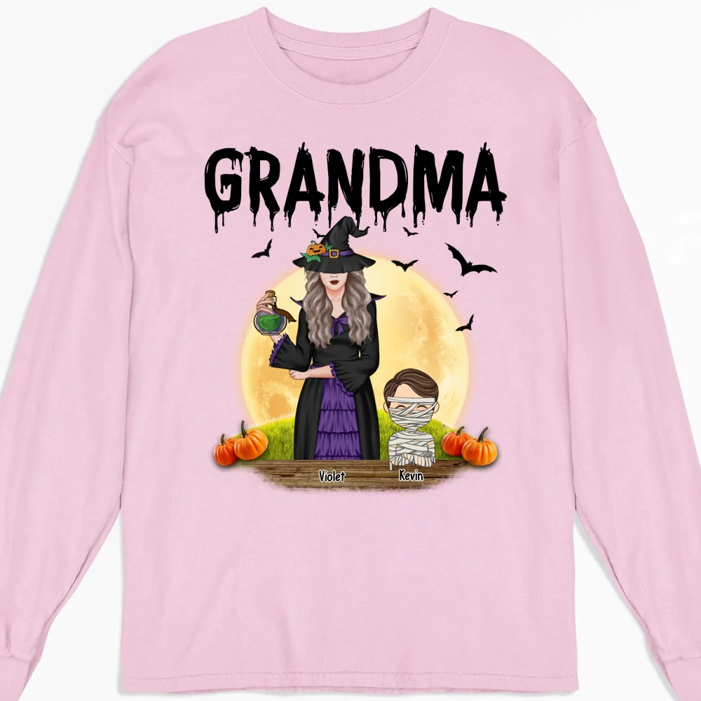 Witch Grandma - Personalized Custom Shirt - Image 12
