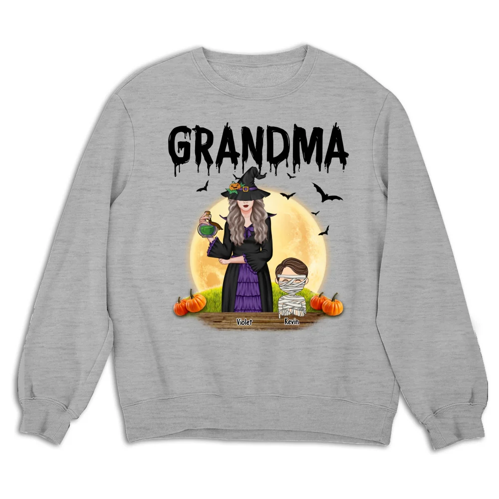 Witch Grandma - Personalized Custom Shirt - Image 14