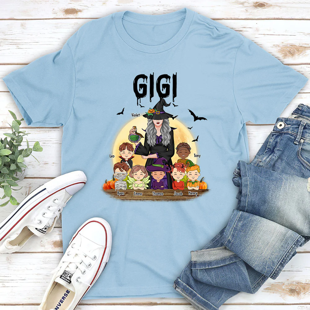 Witch Grandma - Personalized Custom Shirt - Image 5
