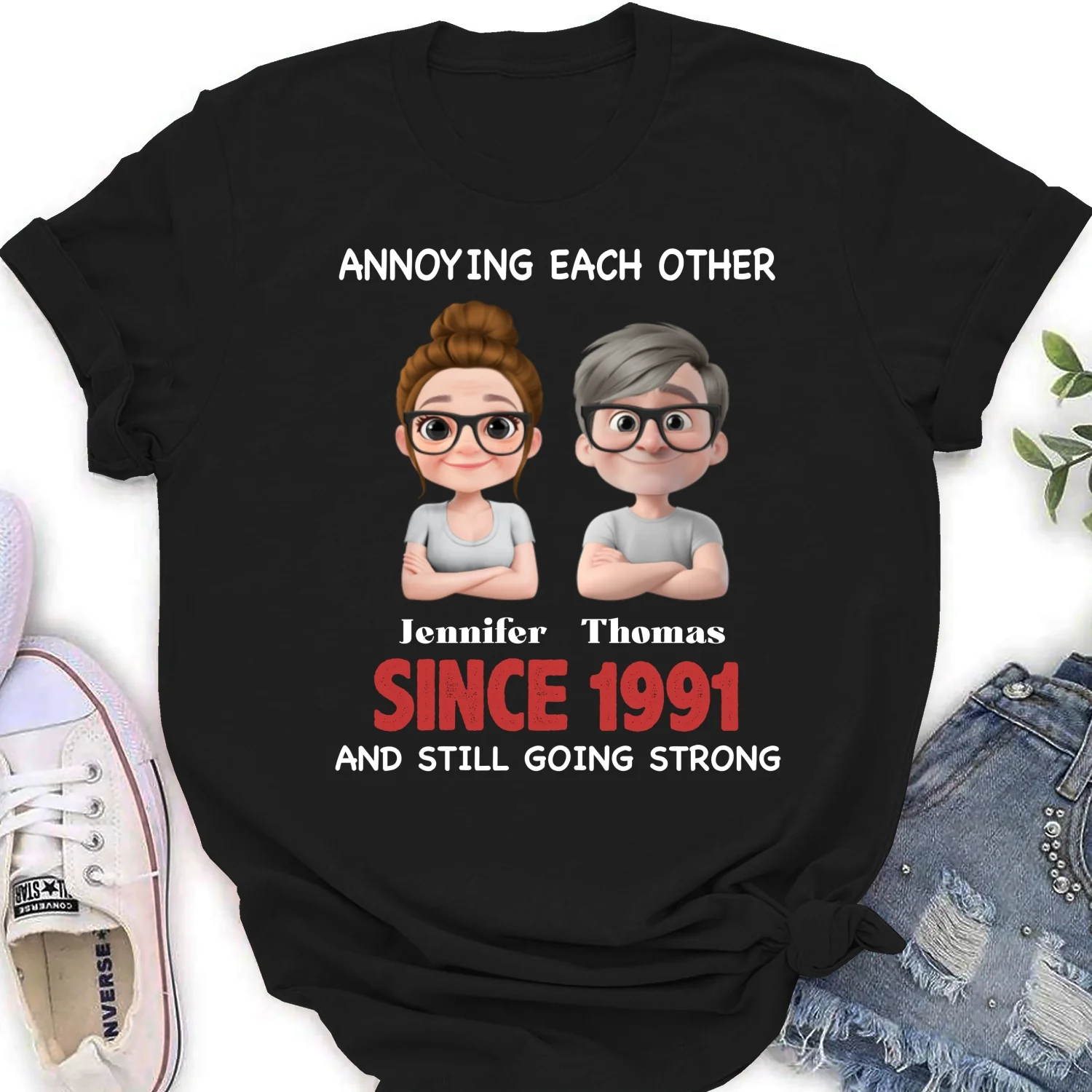With You Forever - Personalized Custom Shirt - Image 15