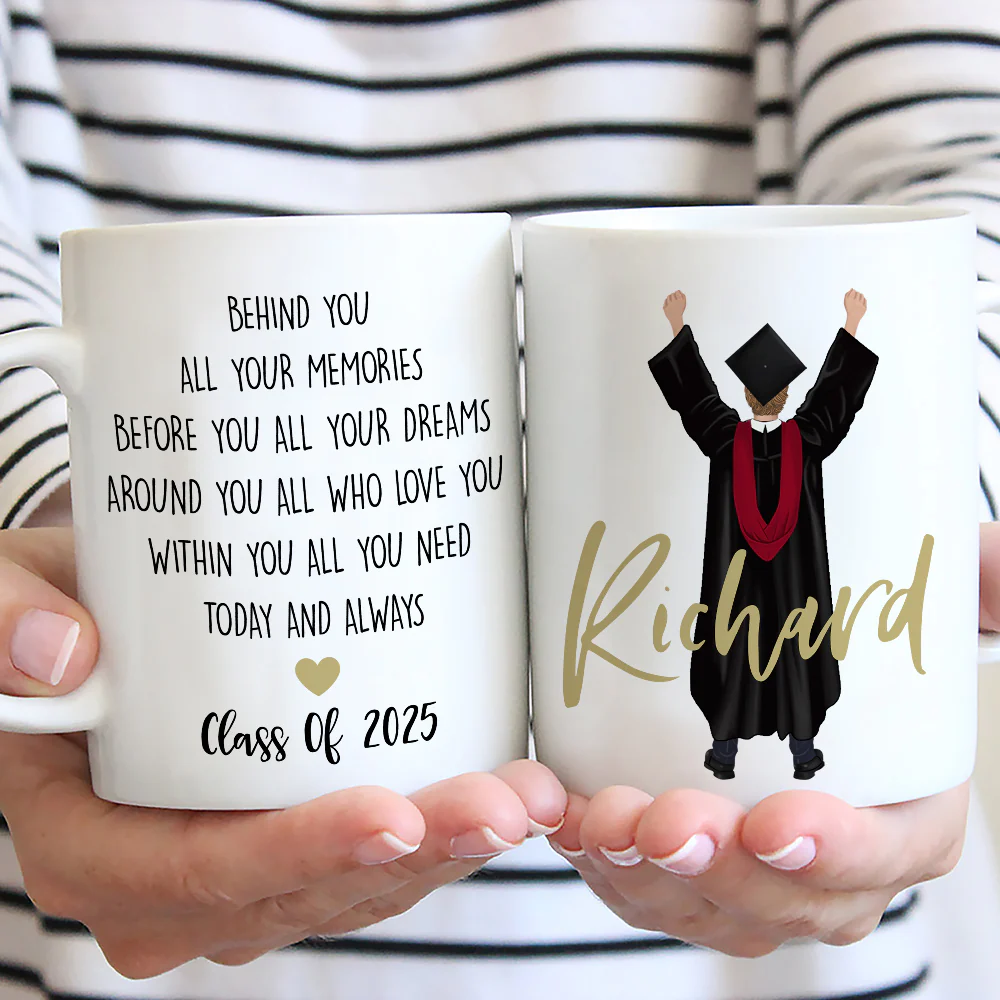 Within You Lies All Strength - Personalized Custom Coffee Mug - Image 3
