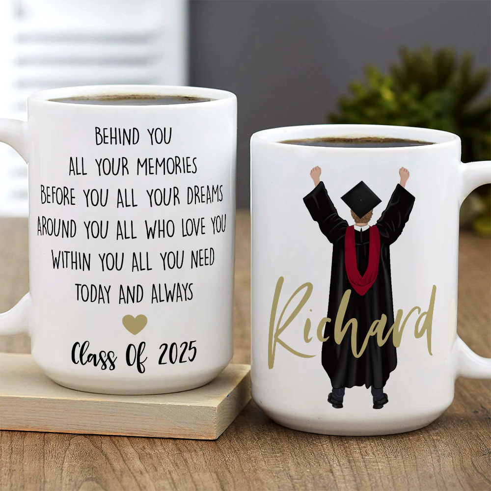 Within You Lies All Strength - Personalized Custom Coffee Mug - Image 4