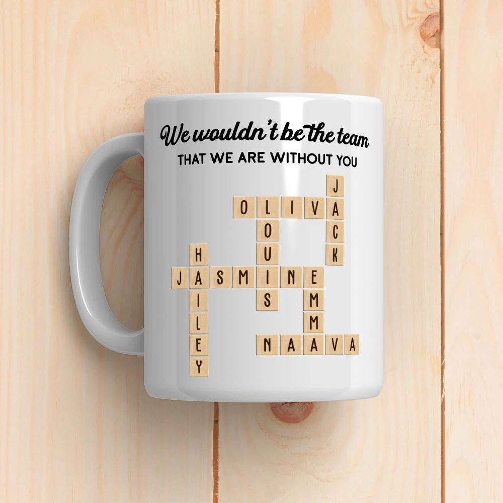 Without You - Personalized Custom Coffee Mug - Image 3