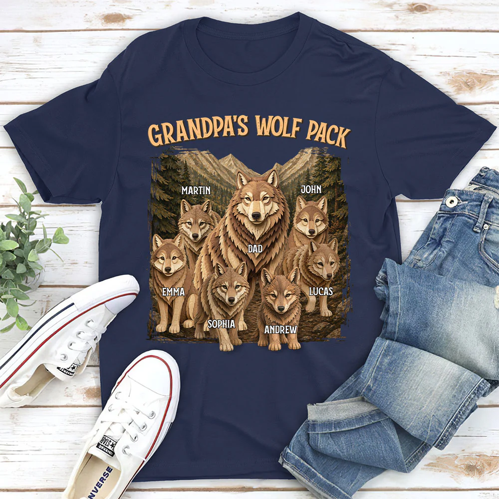 Wolf Pack Adventures - Personalized Custom Shirt - Image 2
