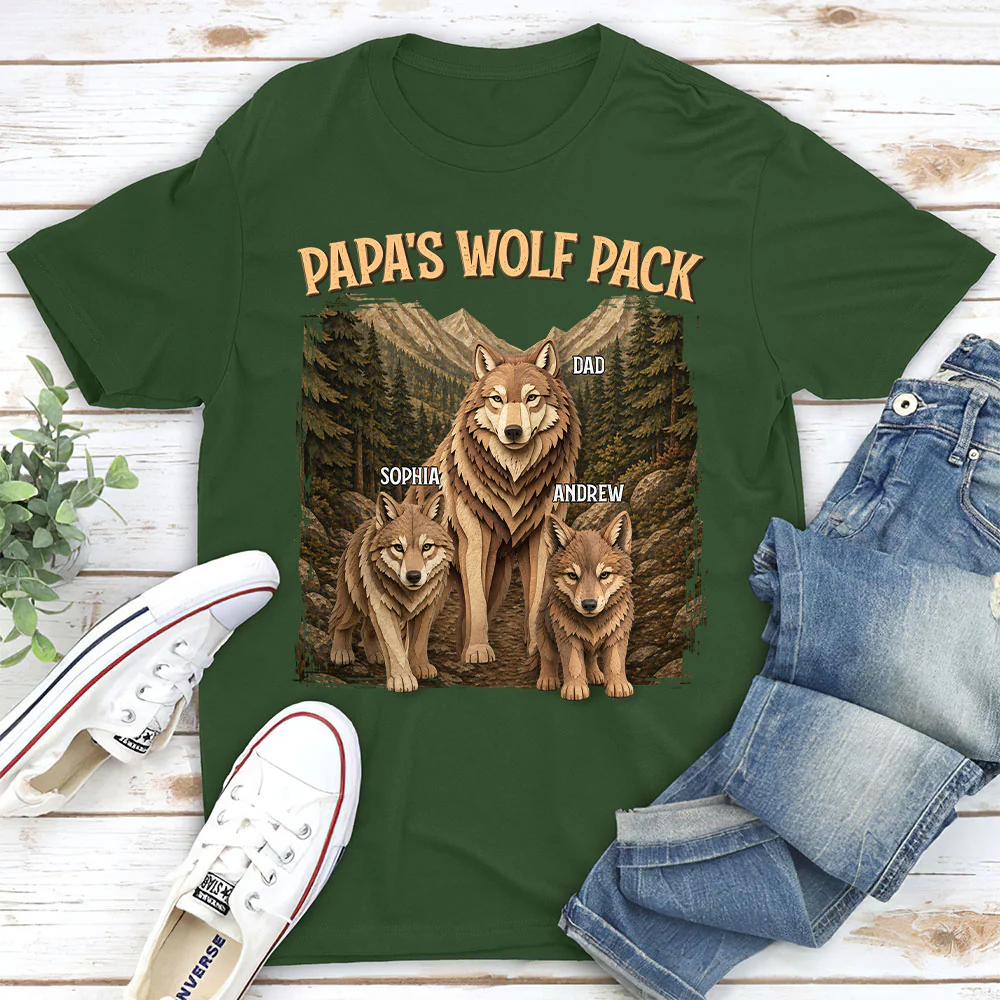 Wolf Pack Adventures - Personalized Custom Shirt - Image 3