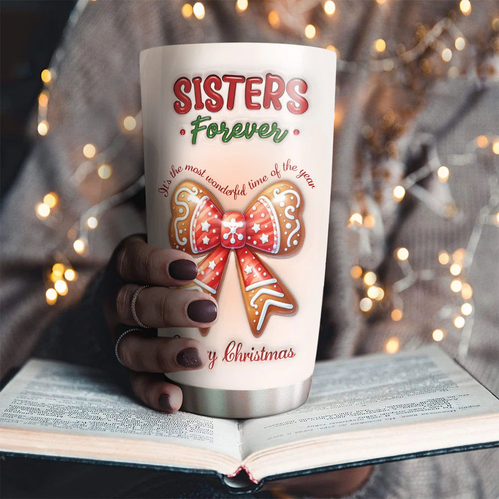 Wonderful Time - Personalized Custom 3D Inflated Effect Tumbler - Image 3