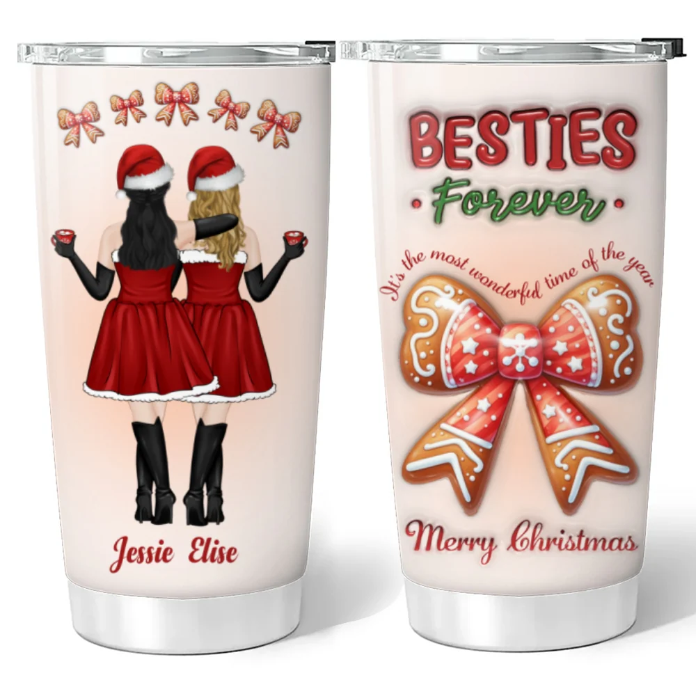 Wonderful Time - Personalized Custom 3D Inflated Effect Tumbler - Image 6