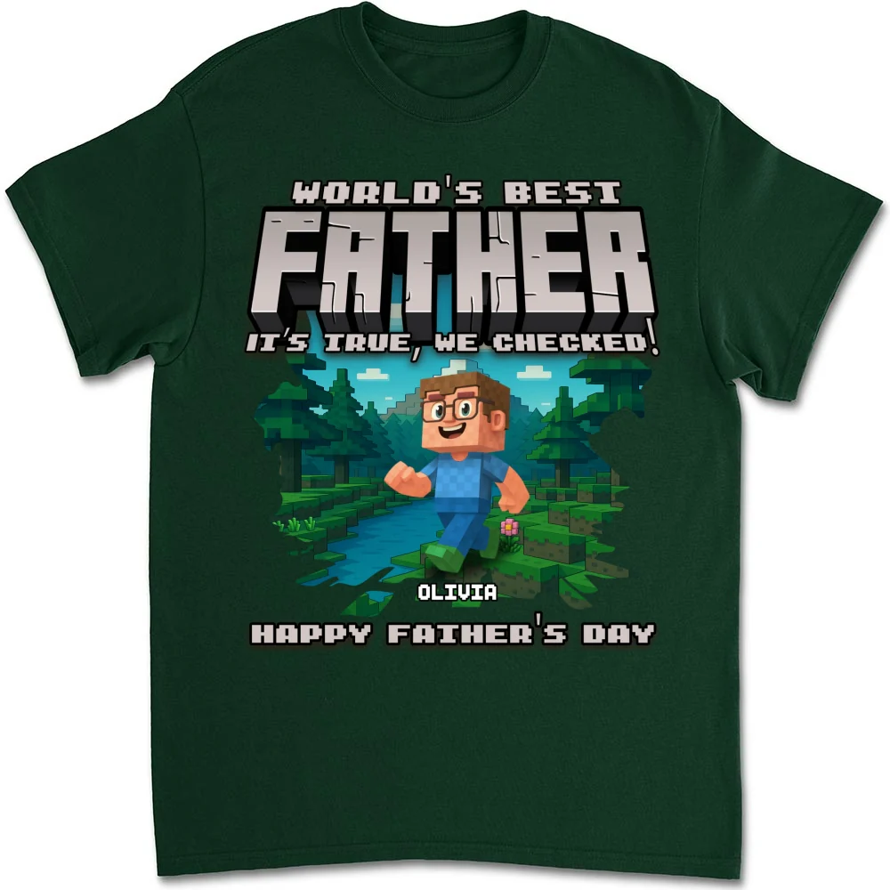 World Best Grandpa - Personalized Custom Shirt - Image 10