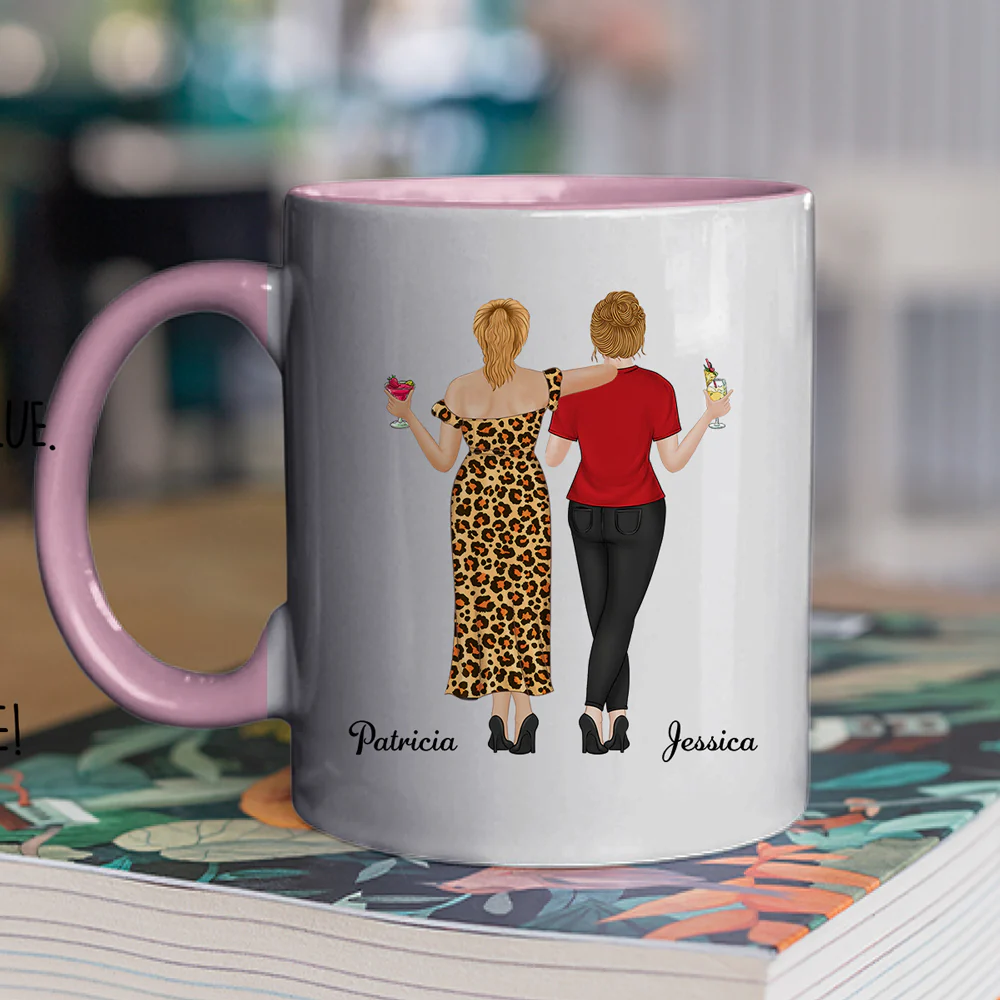 Would Not Even Sue - Personalized Custom Accent Mug - Image 3