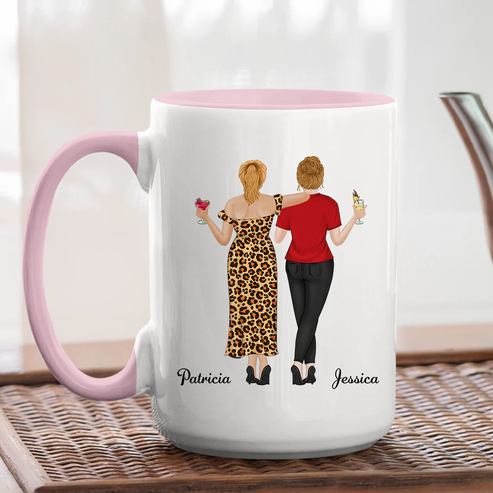 Would Not Even Sue - Personalized Custom Accent Mug - Image 5