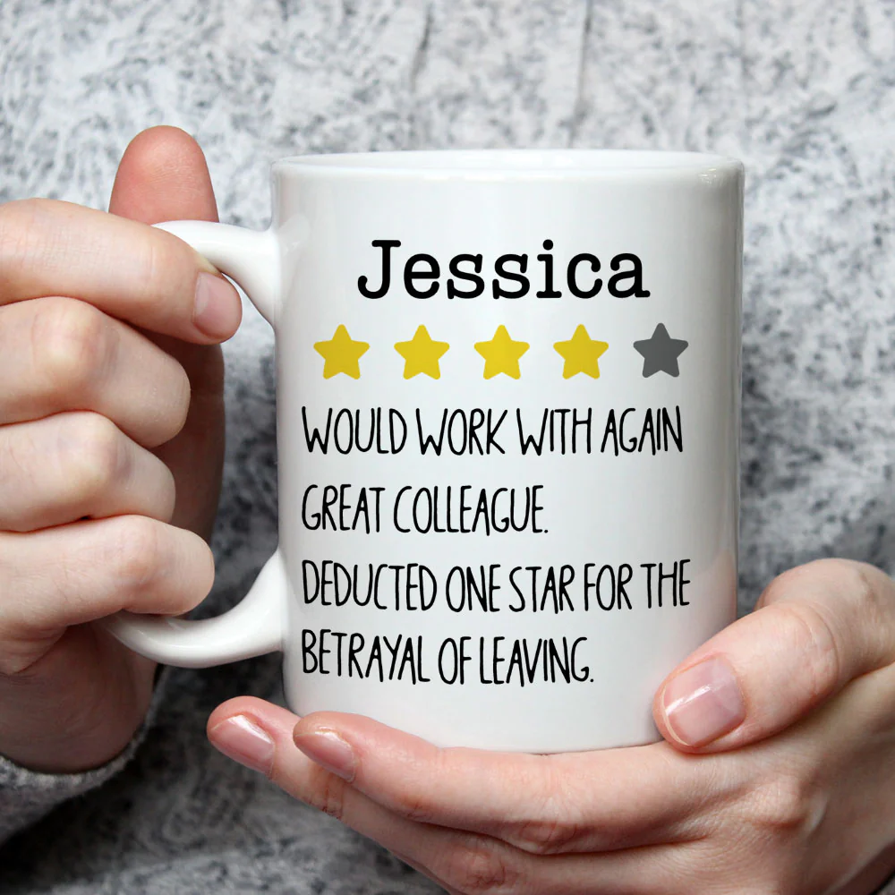 Would Work With Again - Personalized Custom Coffee Mug - Image 2