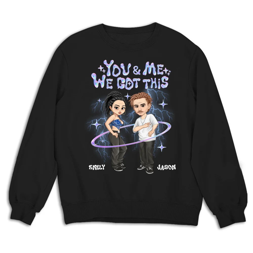 Y2K Couple Hologram - Personalized Custom Shirt - Image 14