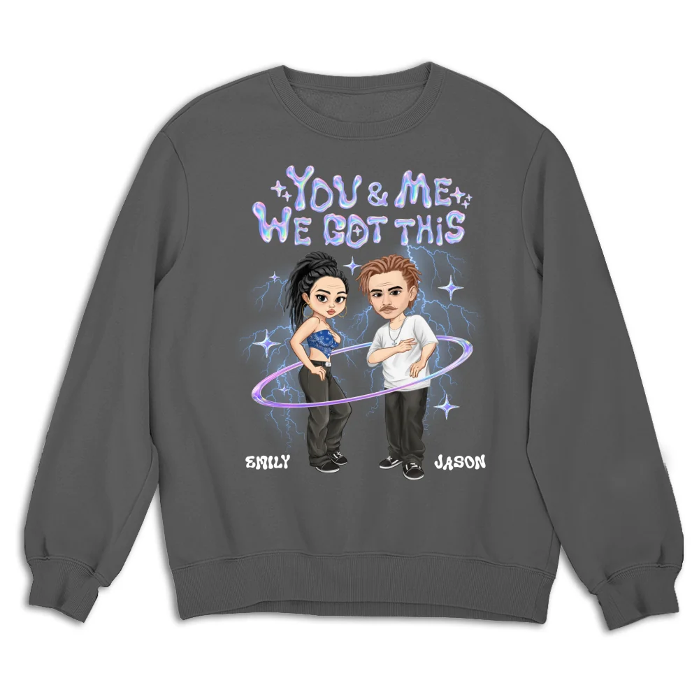 Y2K Couple Hologram - Personalized Custom Shirt - Image 15