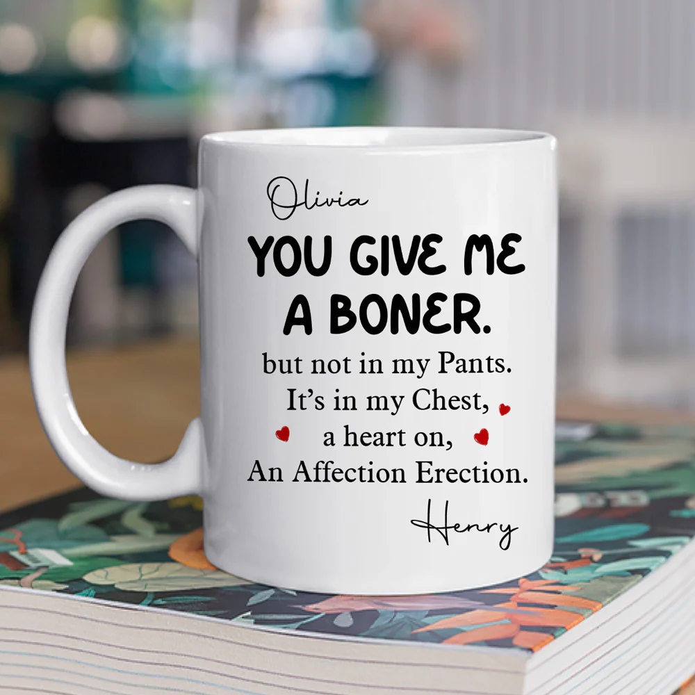 You Activate My Whole Heart - Personalized Custom Coffee Mug - Image 3