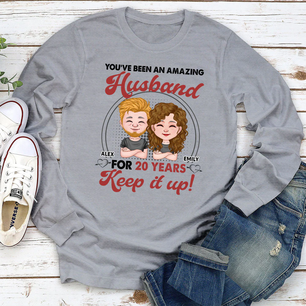 You Amazing - Personalized Custom Long Sleeve T-shirt - Image 3