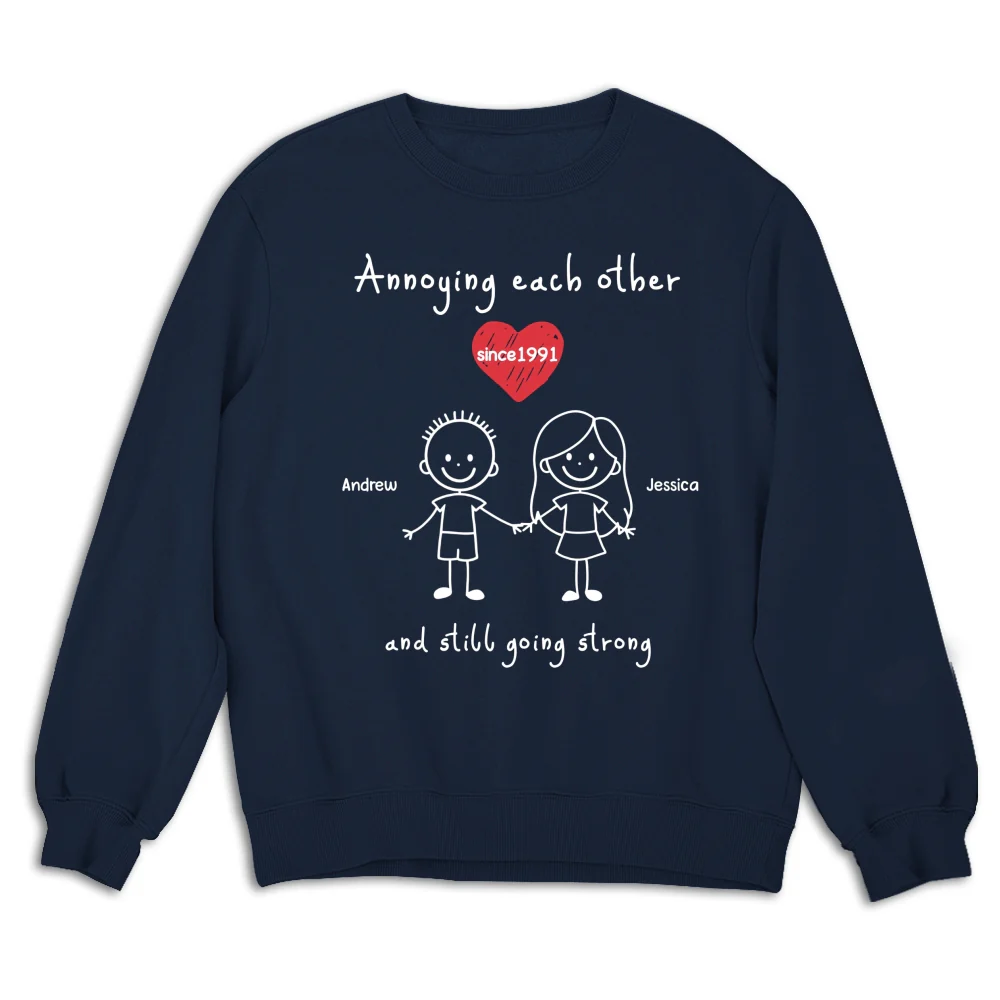You And Me Annoying Each Other - Personalized Custom Shirt - Image 15