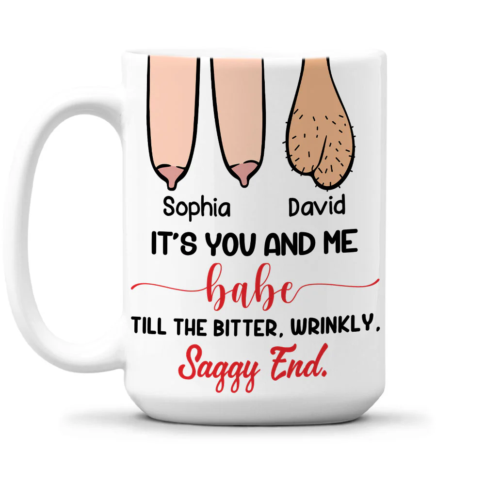 You And Me - Personalized Custom Coffee Mug - Image 4