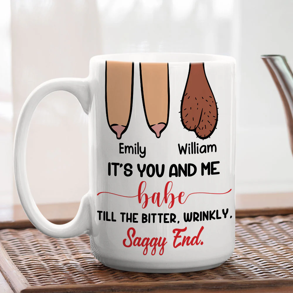 You And Me - Personalized Custom Coffee Mug - Image 5
