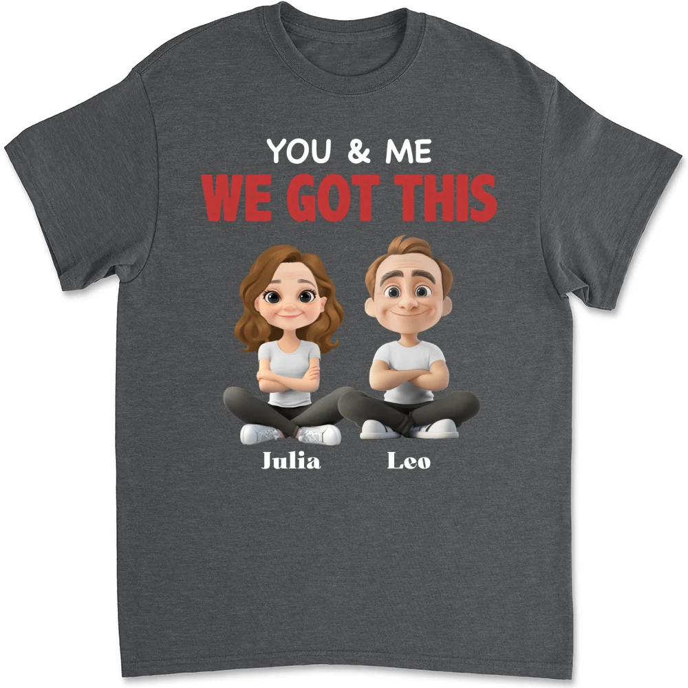 You And Me - Personalized Custom Shirt - Image 5