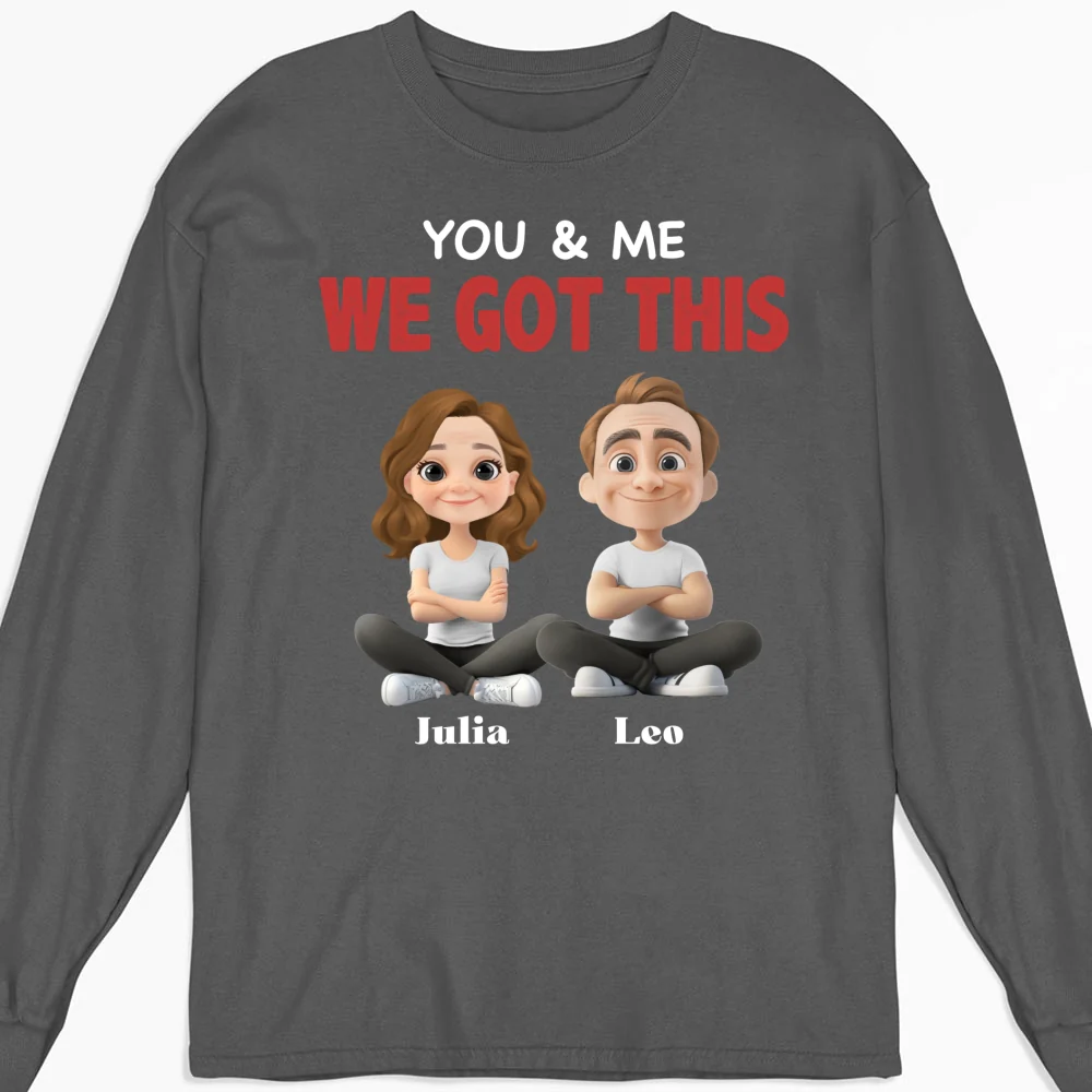 You And Me - Personalized Custom Shirt - Image 9